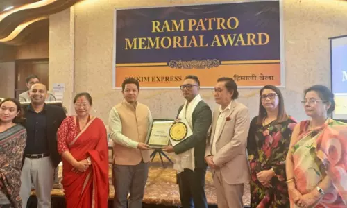Sikkim :  कुश हंग लीवांग को राम पात्रो मेमोरियल पुरस्कार से सम्मानित किया