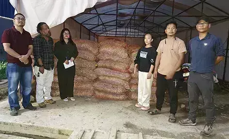 Arunachal: पासीघाट स्थित एफपीसी ने नामसाई में एक्स5 एग्रीटेक को 8 मीट्रिक टन अदरक की आपूर्ति की