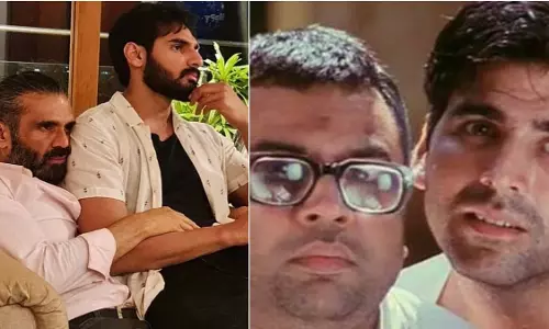 Suniel Shetty ने परेश रावल के बाहर जाने पर बेटे अहान की प्रतिक्रिया को याद किया