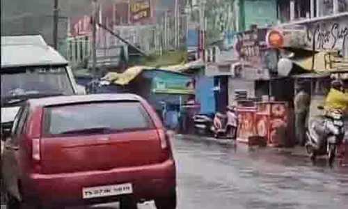 Nilgiris जिले के कुछ हिस्सों में हुई बारिश