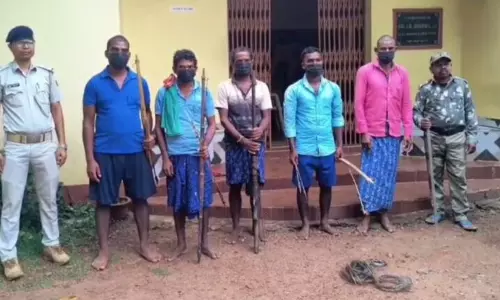 Balasore में छह शिकारी गिरफ्तार, सबुजा बाहिनी सदस्य पर हमला