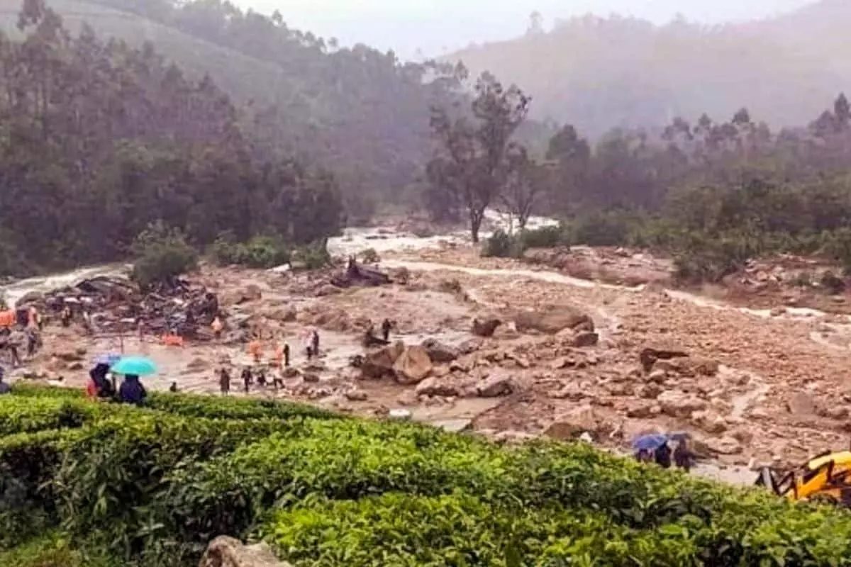Kozhikode के विलंगड से नौ परिवारों को निकाला गया Kozhikode के विलंगड से नौ परिवारों को निकाला गया