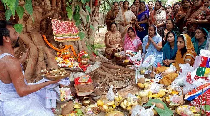 Savitri Puja: ओडिशा की महिलाएं पतियों की लंबी आयु के लिए प्रार्थना की Savitri Puja: ओडिशा की महिलाएं पतियों की लंबी आयु के लिए प्रार्थना की