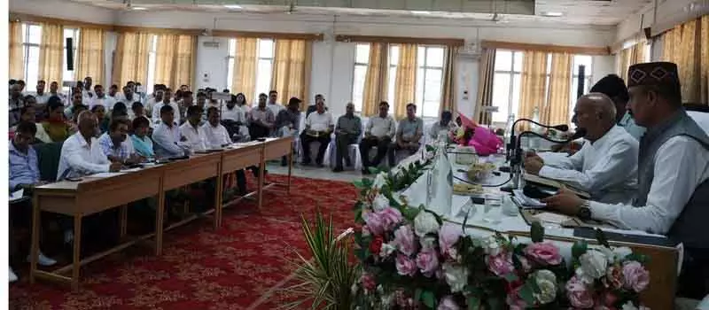 सरकार Dharamshala में समावेशी कृषि विकास पर जोर दे रही सरकार Dharamshala में समावेशी कृषि विकास पर जोर दे रही