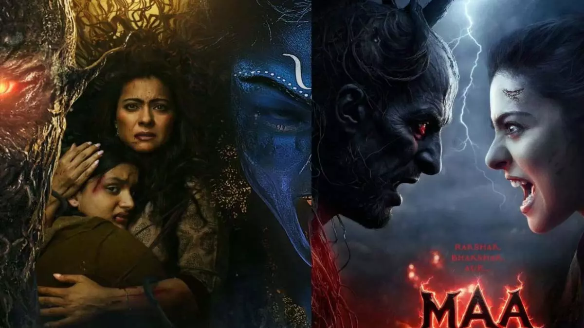 Maa: शैतान दुनिया की पौराणिक हॉरर फिल्म में काजोल का काला और दिव्य रूप, प्रशंसकों में उत्सुकता Maa: शैतान दुनिया की पौराणिक हॉरर फिल्म में काजोल का काला और दिव्य रूप, प्रशंसकों में उत्सुकता