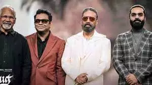 कमल, मणिरत्नम, एआर रहमान ने प्रकाश डाला कमल, मणिरत्नम, एआर रहमान ने प्रकाश डाला