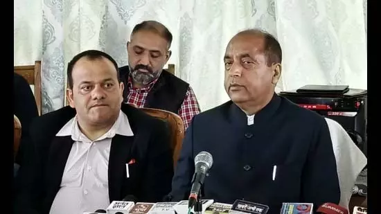 Himachal: पुलिस विवाद पर सुक्खू से इस्तीफे की मांग Himachal: पुलिस विवाद पर सुक्खू से इस्तीफे की मांग