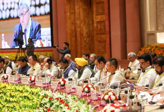 मुख्यमंत्री ने नीति आयोग गवर्निंग काउंसिल की बैठक में ‘Sikkim विजन 2047’ प्रस्तुत किया मुख्यमंत्री ने नीति आयोग गवर्निंग काउंसिल की बैठक में ‘Sikkim विजन 2047’ प्रस्तुत किया