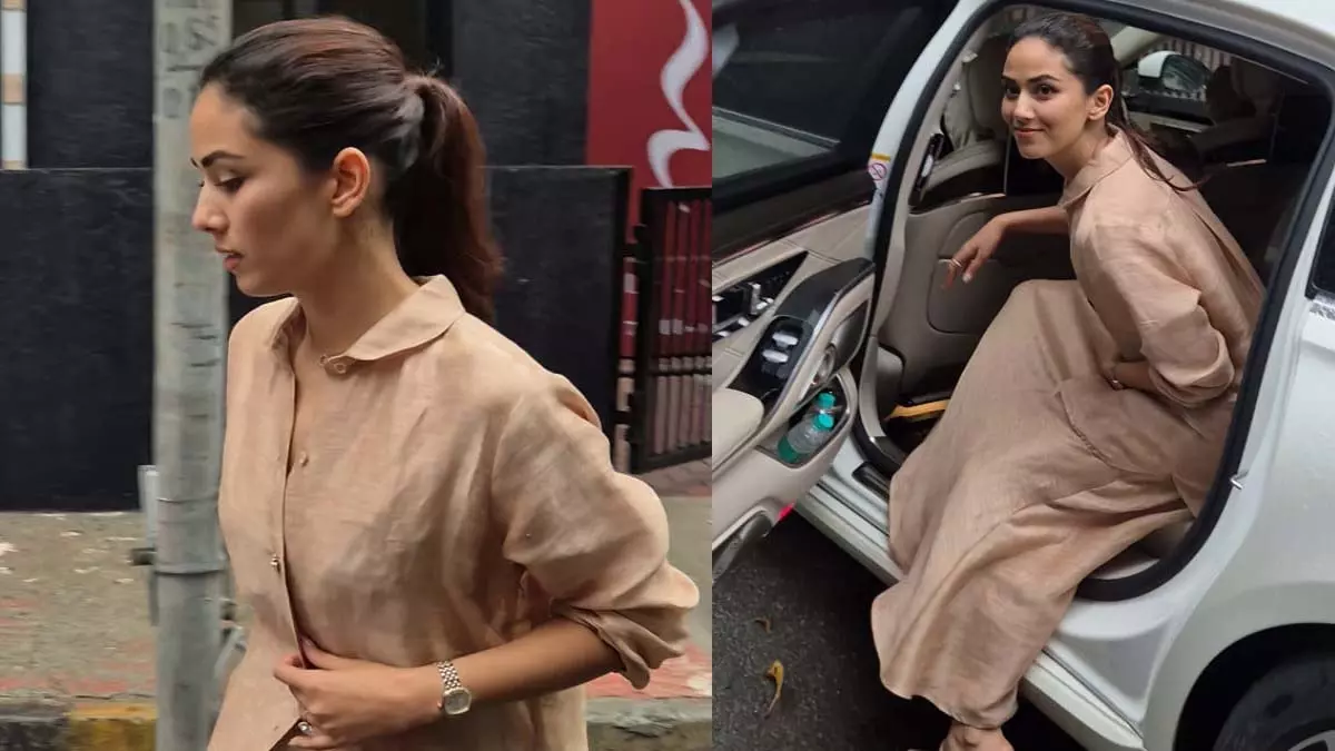 Mira Rajput ने मुंबई की बारिश में लिनेन आउटफिट के साथ पहनी 1,38,000 रुपये की हील्स Mira Rajput ने मुंबई की बारिश में लिनेन आउटफिट के साथ पहनी 1,38,000 रुपये की हील्स