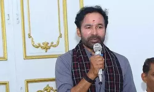 मोदी सरकार ने आतंकी ठिकानों पर हमले करके मिसाल कायम की: Kishan Reddy मोदी सरकार ने आतंकी ठिकानों पर हमले करके मिसाल कायम की: Kishan Reddy