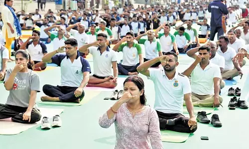 Andhra सरकार 1.25 लाख योग प्रशिक्षकों को प्रशिक्षित करेगी