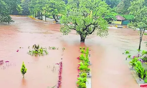 मानसून की शुरुआत में भारी बारिश: सड़कें, पुल जलमग्न
