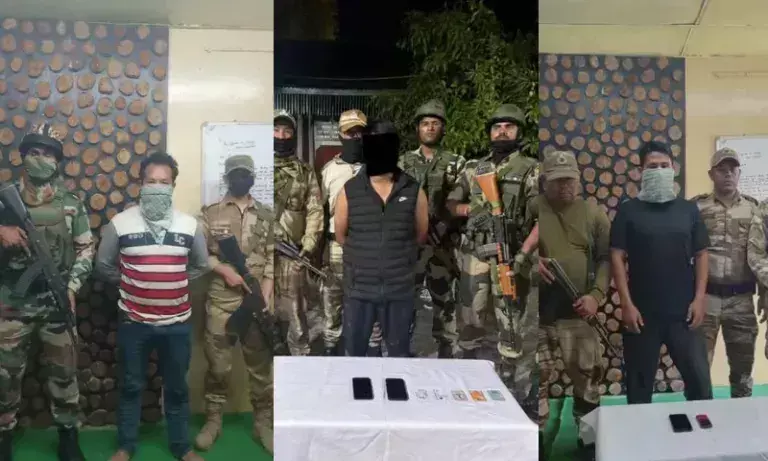 Manipur में विभिन्न संगठनों के तीन उग्रवादी गिरफ्तार