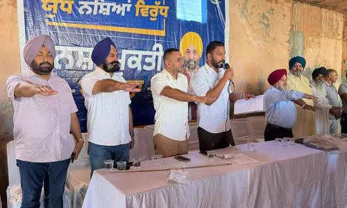 Kapurthala के 9 गांवों में पहुंची नशा विरोधी यात्रा