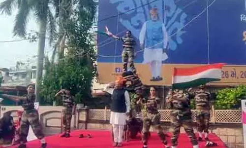 Vadodara में प्रधानमंत्री मोदी के भव्य स्वागत की तैयारी