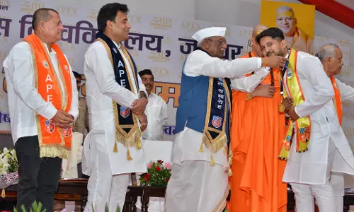 Jaipur: अपेक्स यूनिवर्सिटी का दीक्षांत समारोह आयोजित Jaipur: अपेक्स यूनिवर्सिटी का दीक्षांत समारोह आयोजित