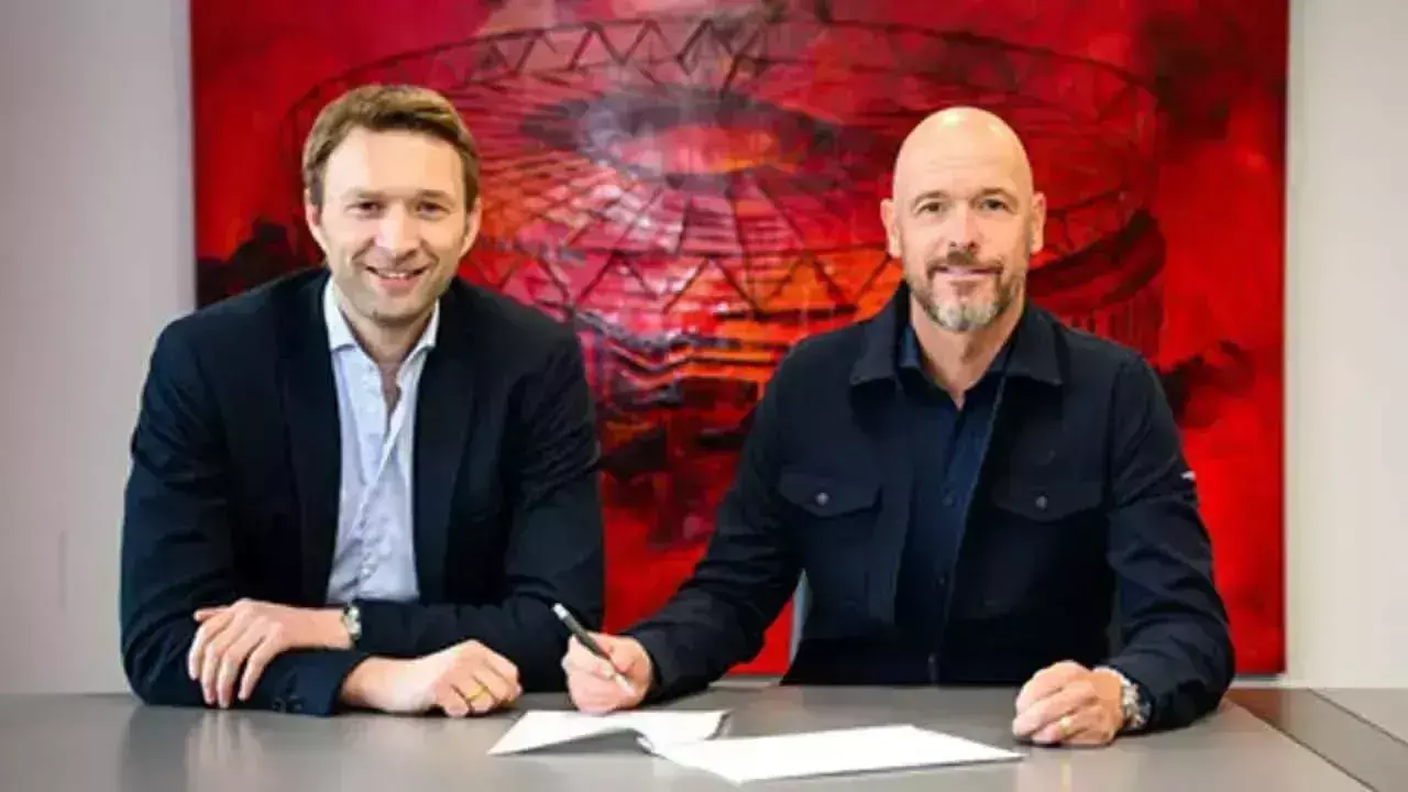 Bayer Leverkusen ने एरिक टेन हाग को 2027 तक कोच बनाया Bayer Leverkusen ने एरिक टेन हाग को 2027 तक कोच बनाया