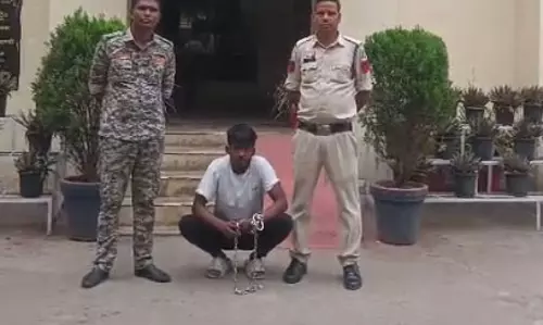 चौक पर मारपीट करने वाला युवक गिरफ्तार, हत्या का प्रयास और बलवा की धाराओं में जेल दाखिल