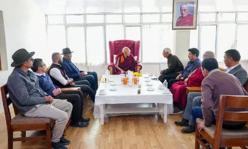 हिल काउंसिल ने दलाई लामा की Ladakh यात्रा की तैयारियों की समीक्षा की