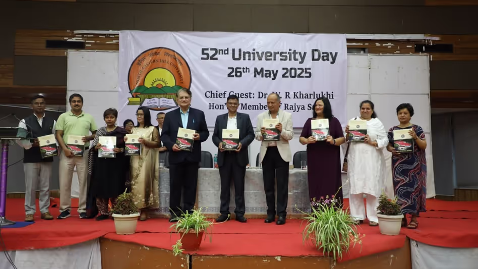 Meghalaya : 52वीं वर्षगांठ, अकादमिक पुनरुद्धार का लिया संकल्प