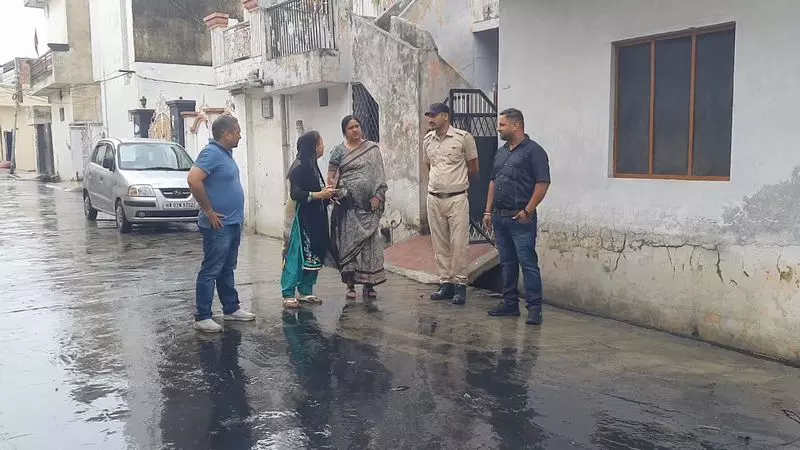 Haryana : बारिश से यमुनानगर-जगाधरी में जलभराव हो गया Haryana : बारिश से यमुनानगर-जगाधरी में जलभराव हो गया
