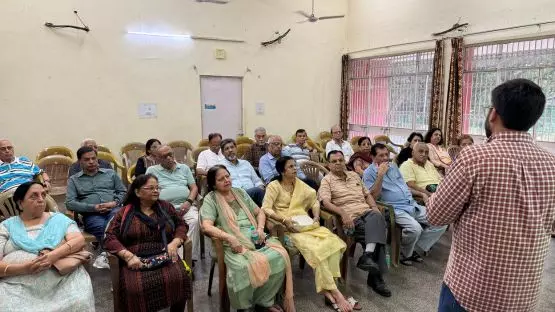 Churu: वरिष्ठ नागरिकों के कल्याण व सशक्तिकरण हेतु कार्यशाला बुधवार को Churu: वरिष्ठ नागरिकों के कल्याण व सशक्तिकरण हेतु कार्यशाला बुधवार को
