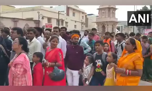 Ayodhya: बड़े मंगल पर राम जन्मभूमि मंदिर में उमड़े श्रद्धालु