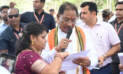 कनकबीरा में CM साय ने जनता की समस्याओं को सुना