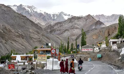 Nyoma में सबसे ऊंचाई पर स्थित कृषि विज्ञान केंद्र राष्ट्रव्यापी कृषि अभियान का हिस्सा बनेगा Nyoma में सबसे ऊंचाई पर स्थित कृषि विज्ञान केंद्र राष्ट्रव्यापी कृषि अभियान का हिस्सा बनेगा