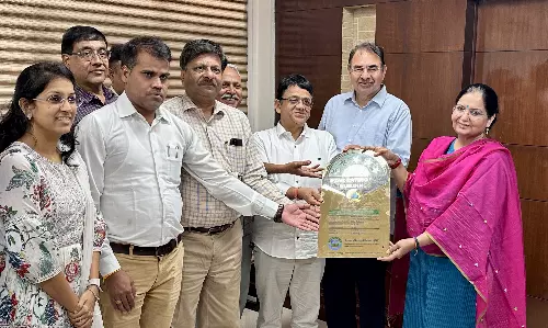 Jaipur: आवास भवन को ऊर्जा मंत्रालय के BEE द्वारा मिली 5 स्टार रेटिंग Jaipur: आवास भवन को ऊर्जा मंत्रालय के BEE द्वारा मिली 5 स्टार रेटिंग