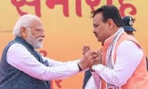 Jaipur : प्रधानमंत्री नरेन्द्र मोदी के नेतृत्व में संशोधित पीकेसी लिंक परियोजना को मिल रही गति Jaipur : प्रधानमंत्री नरेन्द्र मोदी के नेतृत्व में संशोधित पीकेसी लिंक परियोजना को मिल रही गति