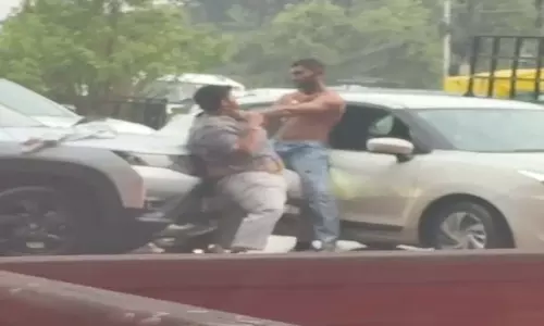 Raipur Breaking: देवेंद्र नगर ब्रिज में युवकों के बीच मारपीट, देखें VIDEO...