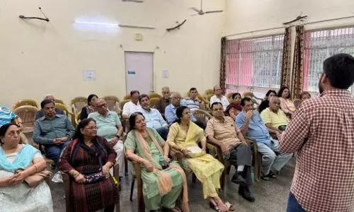 Churu: वरिष्ठ नागरिकों के कल्याण व सशक्तिकरण हेतु कार्यशाला बुधवार को Churu: वरिष्ठ नागरिकों के कल्याण व सशक्तिकरण हेतु कार्यशाला बुधवार को