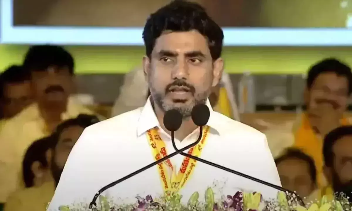 TDP महानाडु 2025: लोकेश ने पार्टी कार्यकर्ताओं के योगदान की सराहना की TDP महानाडु 2025: लोकेश ने पार्टी कार्यकर्ताओं के योगदान की सराहना की