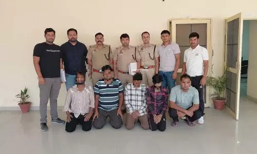 Panchkula में ऑनलाइन ठगी करने वाले गिरोह का भंडाफोड़, पांच गिरफ्तार