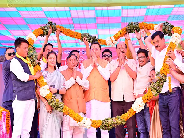 CM Dhami ने गज घंटाकर्ण महोत्सव का उद्घाटन किया CM Dhami ने गज घंटाकर्ण महोत्सव का उद्घाटन किया