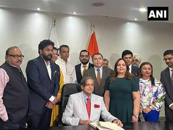 Shashi Tharoor के नेतृत्व में प्रतिनिधिमंडल ने पनामा विधानसभा अध्यक्ष डाना कास्टानेडा से मुलाकात की Shashi Tharoor के नेतृत्व में प्रतिनिधिमंडल ने पनामा विधानसभा अध्यक्ष डाना कास्टानेडा से मुलाकात की