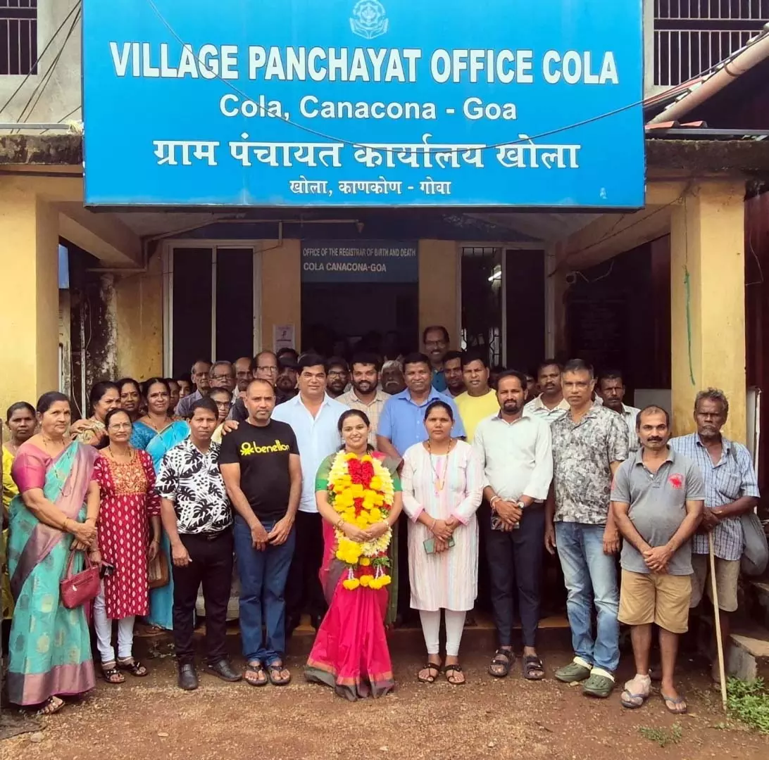 GOA: खोला को तीन साल में मिला चौथा सरपंच GOA: खोला को तीन साल में मिला चौथा सरपंच