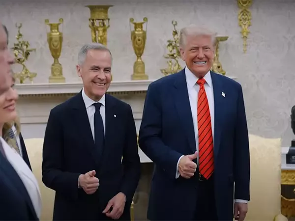 कनाडा बिना किसी लागत के US का 51वाँ राज्य बनने के प्रस्ताव पर विचार कर रहे, ट्रम्प ने दावा किया कनाडा बिना किसी लागत के US का 51वाँ राज्य बनने के प्रस्ताव पर विचार कर रहे, ट्रम्प ने दावा किया