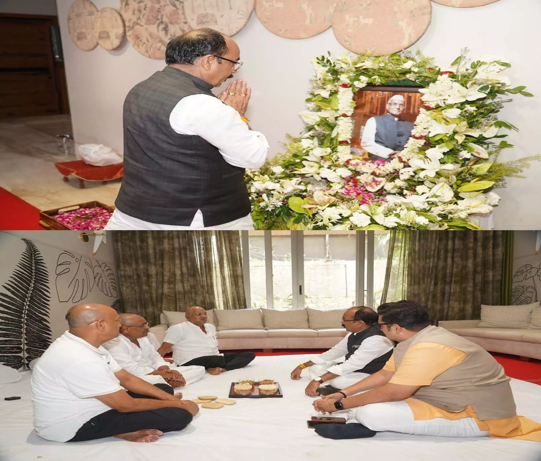 पूज्य पिताजी के चित्र पर जनप्रतिनिधियों ने अर्पित की श्रद्धांजलि, परिवार को मिला भावनात्मक बल: बृजमोहन अग्रवाल पूज्य पिताजी के चित्र पर जनप्रतिनिधियों ने अर्पित की श्रद्धांजलि, परिवार को मिला भावनात्मक बल: बृजमोहन अग्रवाल