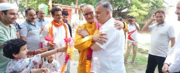 Sumbal के नंद किशोर मंदिर में 35 साल बाद मनाया गया सुंबली मावस उत्सव Sumbal के नंद किशोर मंदिर में 35 साल बाद मनाया गया सुंबली मावस उत्सव