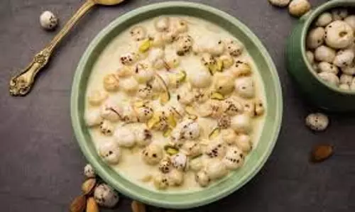 Makhana Raita: मखाना रायता खाने से आपको मिलेंगे ये स्वास्थ्य लाभ Makhana Raita: मखाना रायता खाने से आपको मिलेंगे ये स्वास्थ्य लाभ