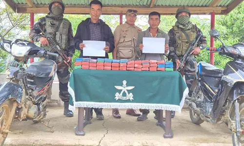 असम राइफल्स और Ngopa Police ने सैतुअल जिले में 5.36 करोड़ रुपये की हेरोइन जब्त की