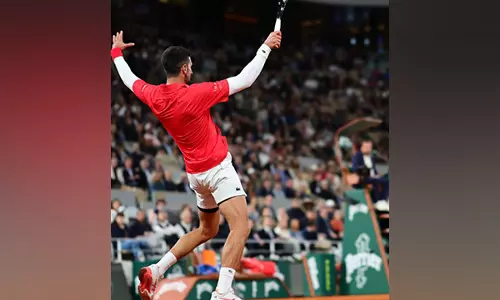 French Open: जोकोविच ने मैकडोनाल्ड पर शानदार जीत के साथ राउंड वन रिकॉर्ड बरकरार रखा