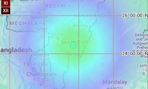 भूकंप के झटकों से दहला मणिपुर, 5.2 रही तीव्रता