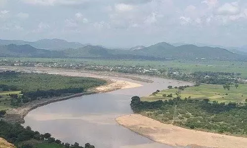 रुशिकुल्या नदी का पानी खारा हो गया, गंजम में चिंता का विषय रुशिकुल्या नदी का पानी खारा हो गया, गंजम में चिंता का विषय