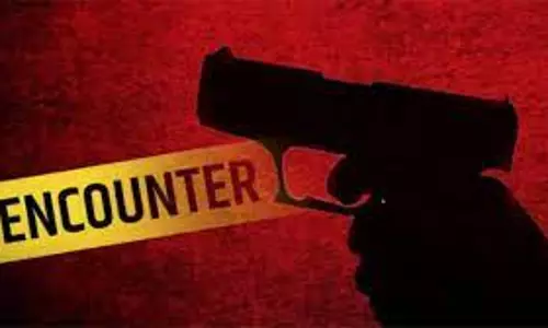 Ghaziabad: पुलिस मुठभेड़ में पैर में गोली लगने से घायल लुटेरा पकड़ा गया