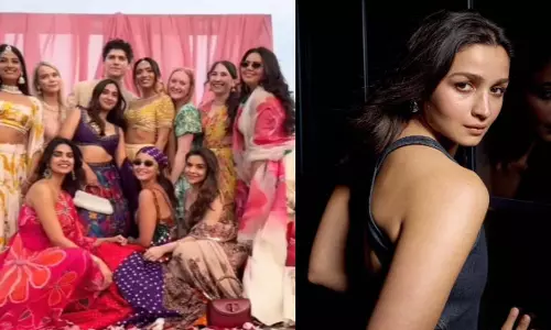 Alia Bhatt ने बांधनी लहंगे और दुपट्टे को दिया बोहो ट्विस्ट- गुजराती