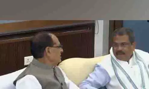 धर्मेंद्र प्रधान ने Sambalpur में टर्मिनल मार्केट की स्थापना के लिए शिवराज सिंह से किया आग्रह