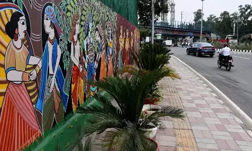 Delhi: सरदार पटेल मार्ग पर सौंदर्यीकरण, लगे 12 हजार पेड़